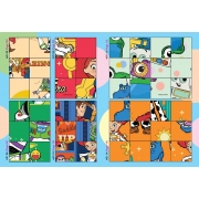 TOY STORY 5 COLORING PUZZLE STICKERS - FUNNY
